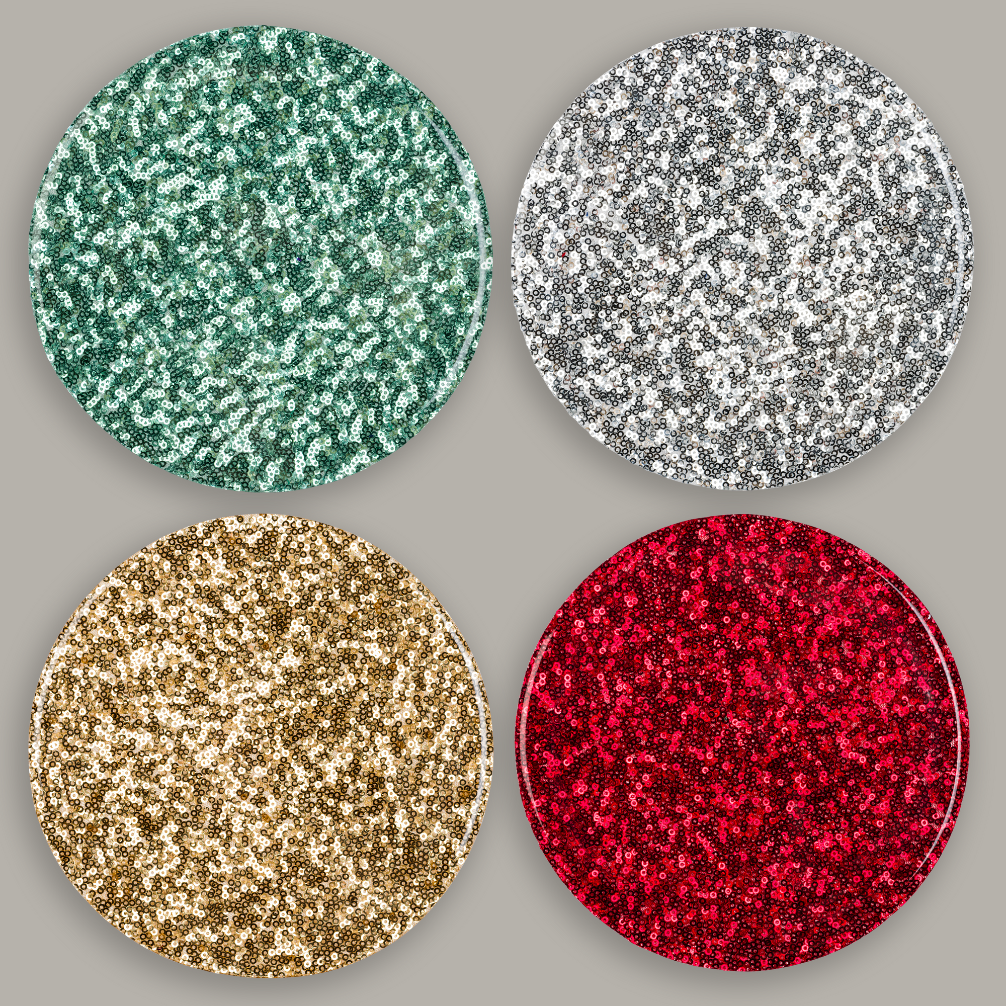 Silicone Sequin Trivets