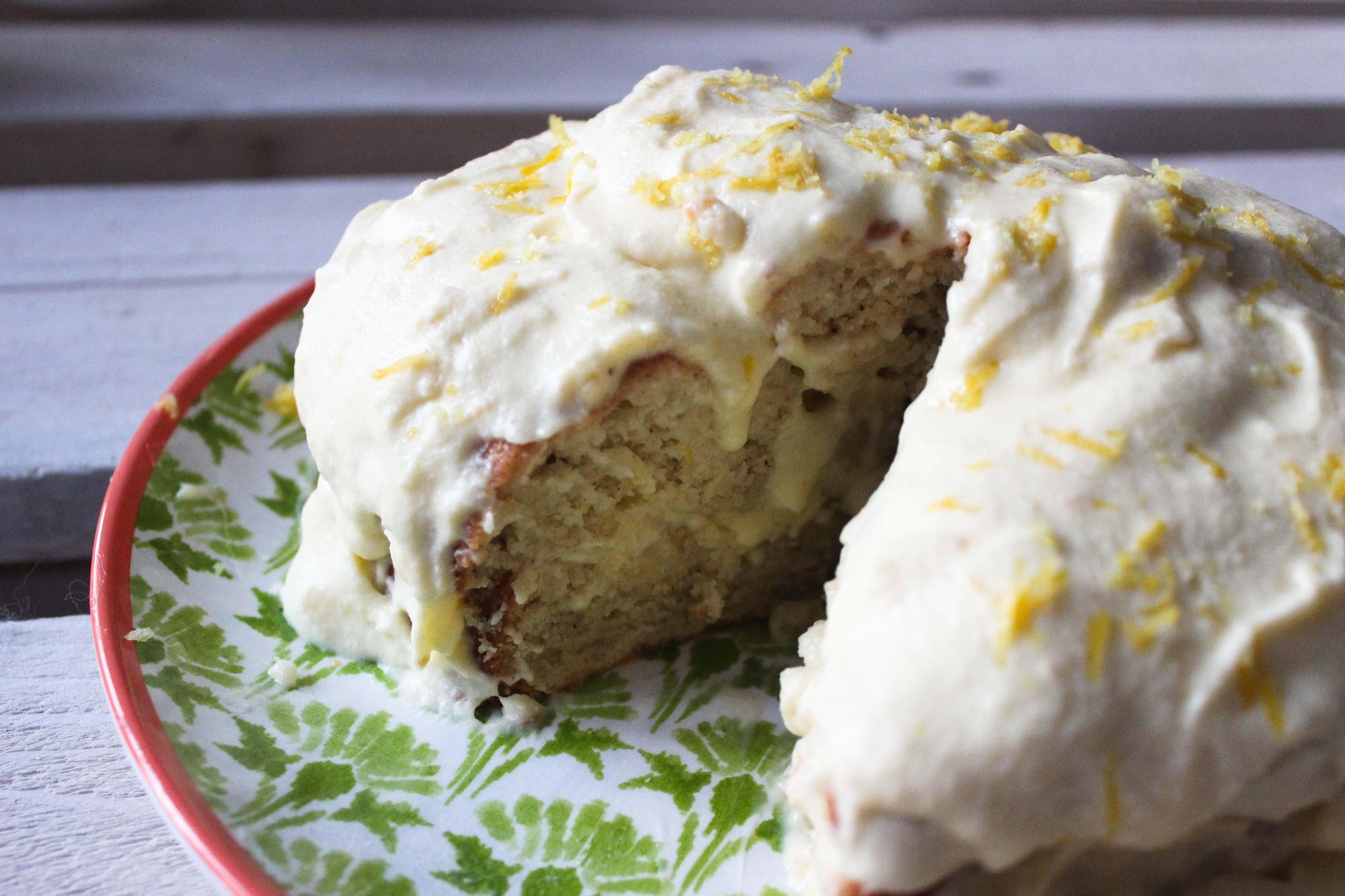 "So Good You Won't Believe It's Not Gluten" Lemon Cream Cake Recipe